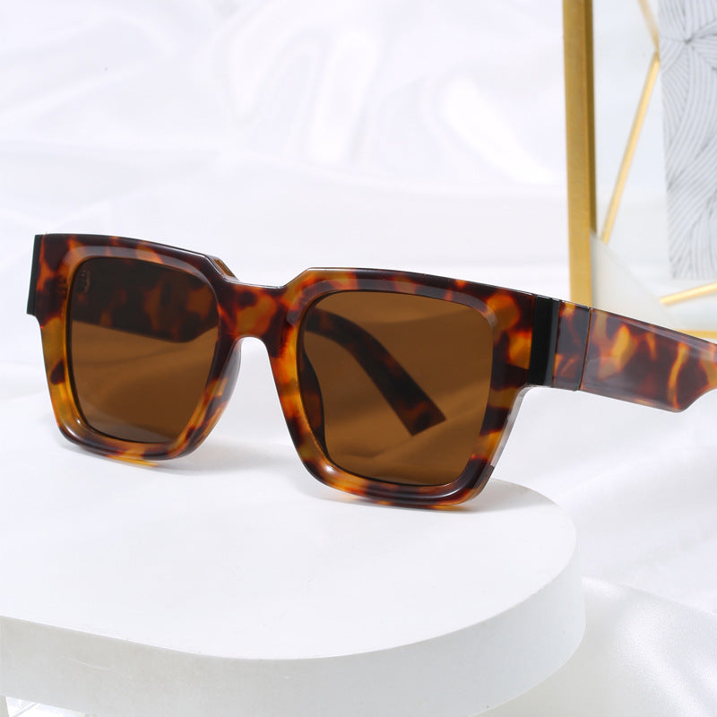 Damen stilvolle quadratische Sonnenbrille mit polarisierten Gläsern Karnz