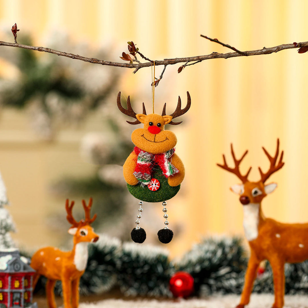 Dekorative Filz-Weihnachtsengel Ornament Karnz