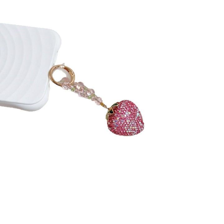 Erdbeer Charm Schlüsselanhänger Halter Karnz