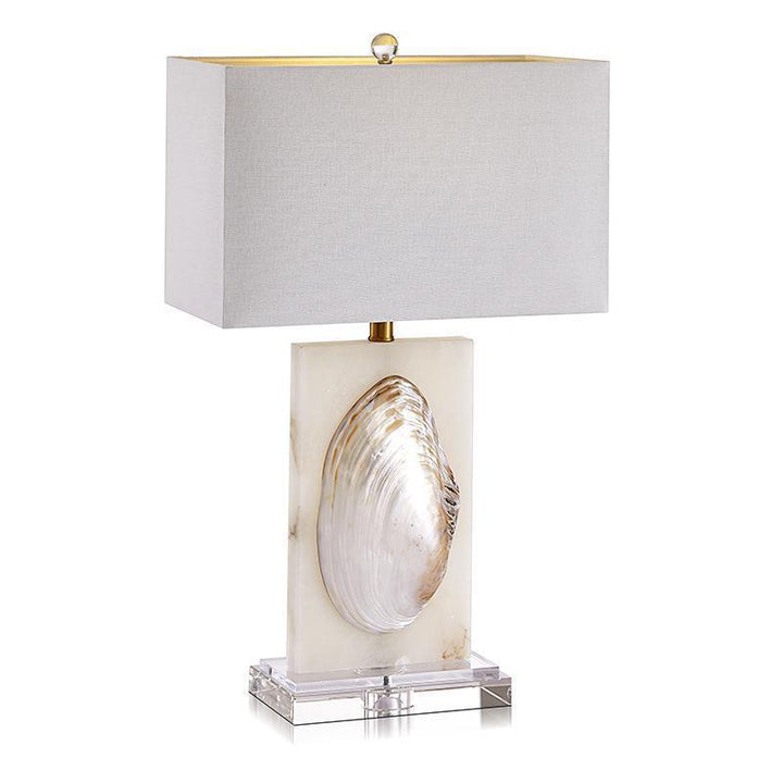 Dekorative Muschel Tischlampe