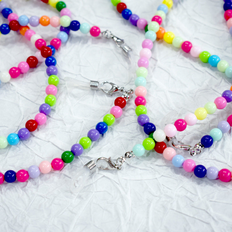 Bunte Perlen Brillenband Karnz