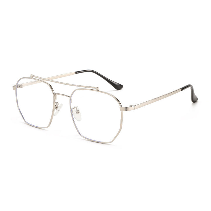 Modisch-futuristische eckige Sonnenbrille Karnz