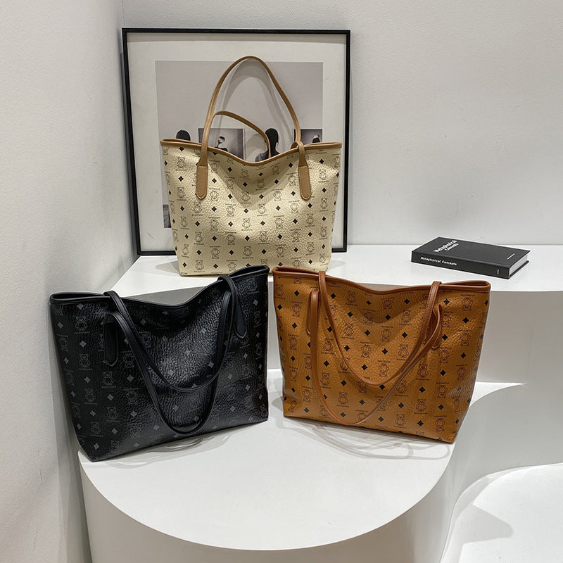 Elegante strukturierte Tote Bag Karnz