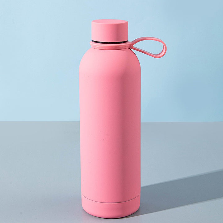 Damen stilvolle Edelstahl-Trinkflasche mit innovativem Verschluss Karnz