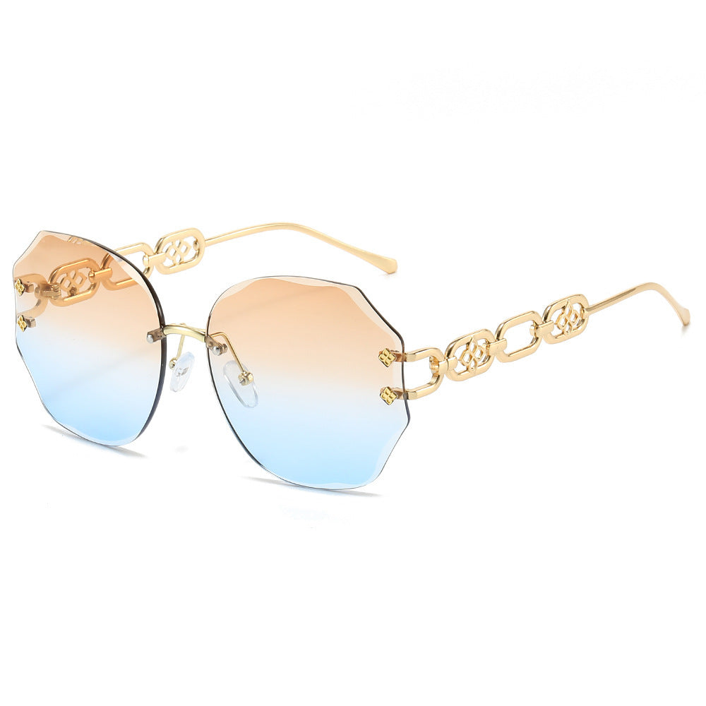 Elegante Übergroße Achteckige Sonnenbrille Karnz