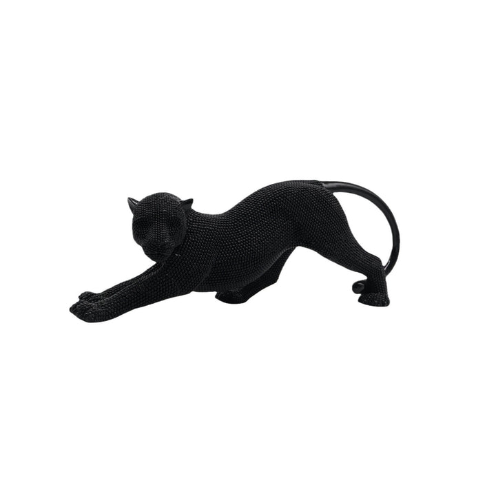 Elegante Dekofigur eines Panther Karnz