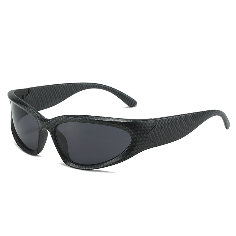 Damen sportliche Sonnenbrille mit ergonomischem Design und polarisierenden Gläsern Karnz