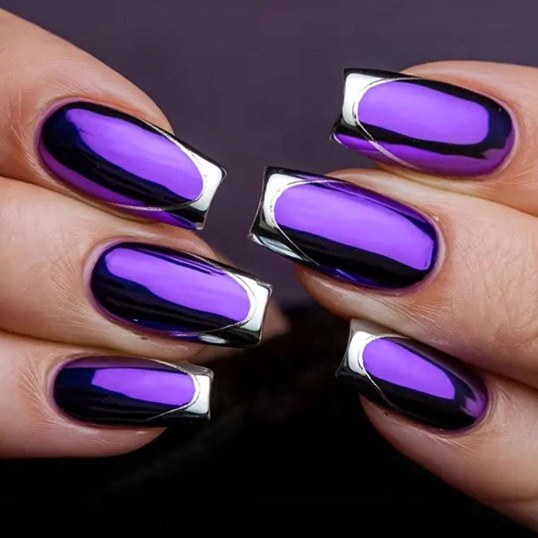 Metallic Tip Gel Nagelkunst Verlängerungen Karnz