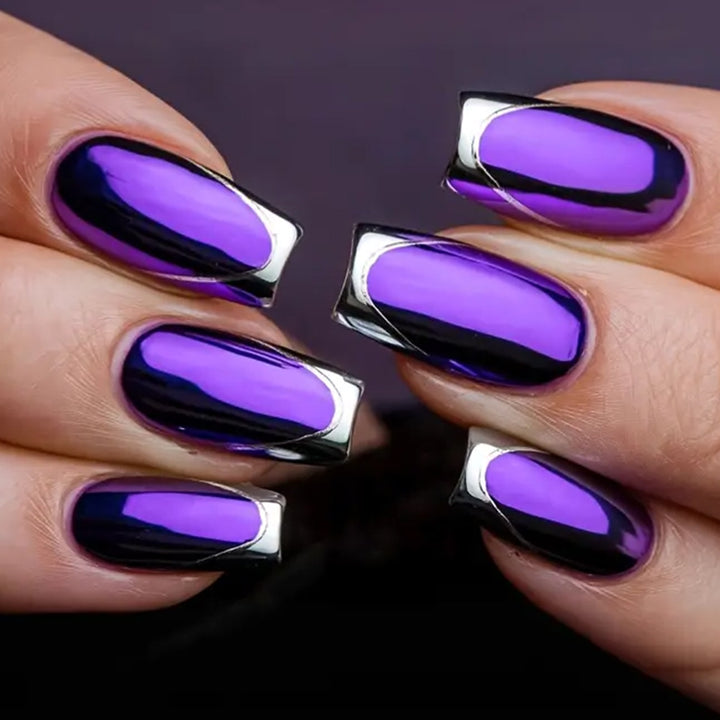 Metallic Tip Gel Nagelkunst Verlängerungen Karnz