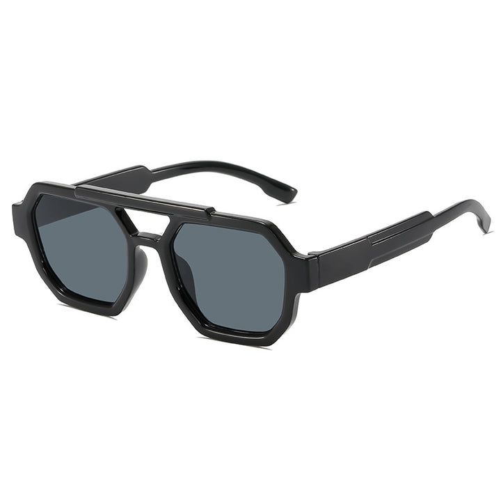 Stylische geometrische Rahmen Sonnenbrille Karnz