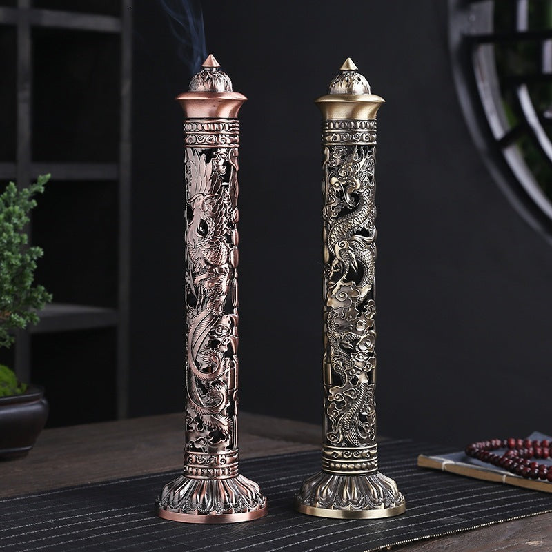 Räuchergefäß mit kompliziertem Drachen-Design Karnz
