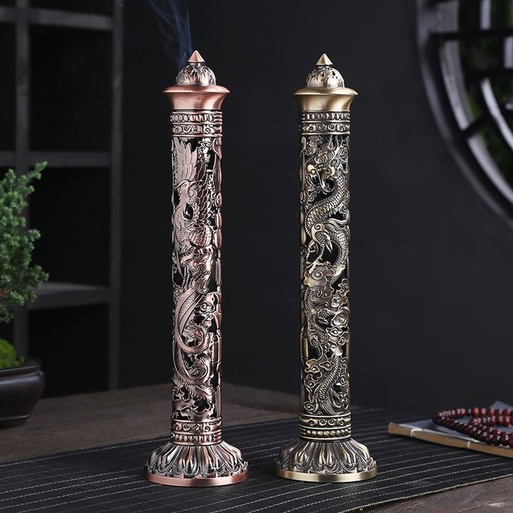 Räuchergefäß mit kompliziertem Drachen-Design Karnz