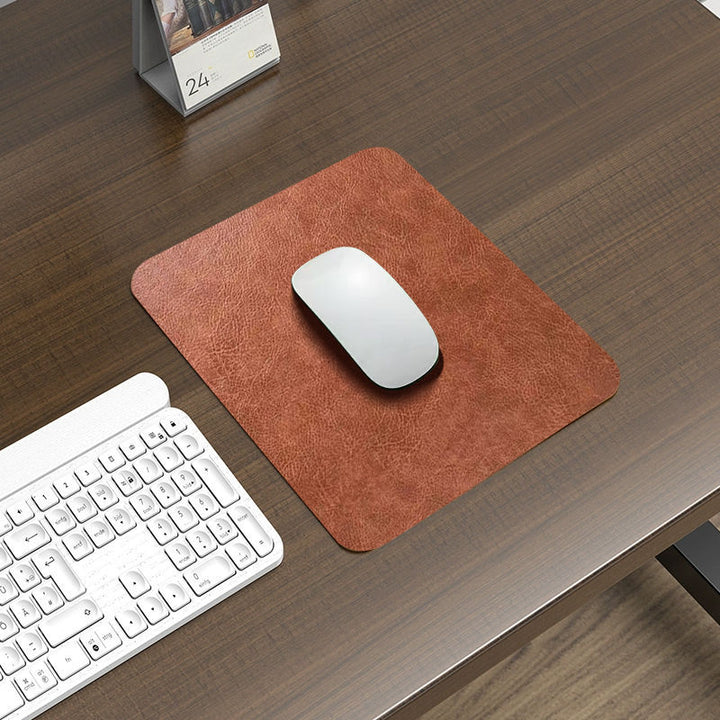 Elegante Leder Mauspad