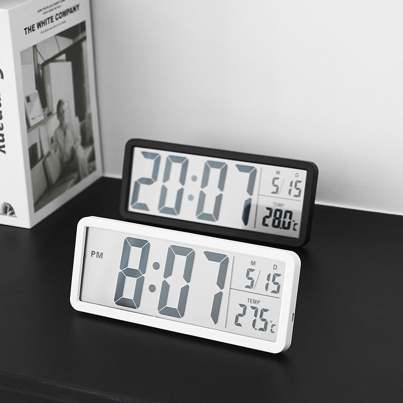 Digitaler Multifunktionswecker mit Thermo-Hygrometer Karnz