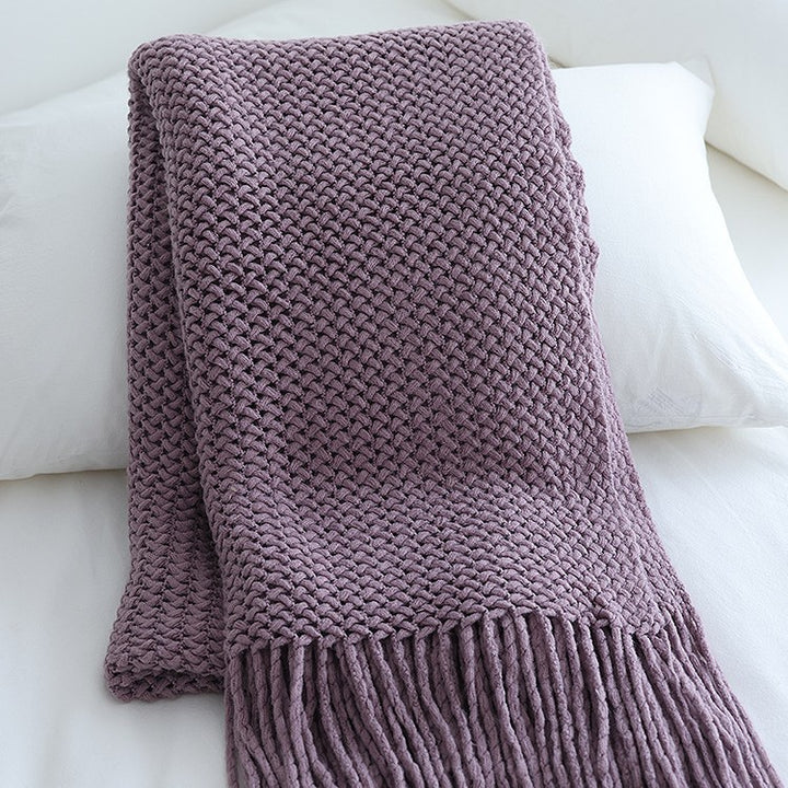 Chunky Strick Texturiertes Werfendecke