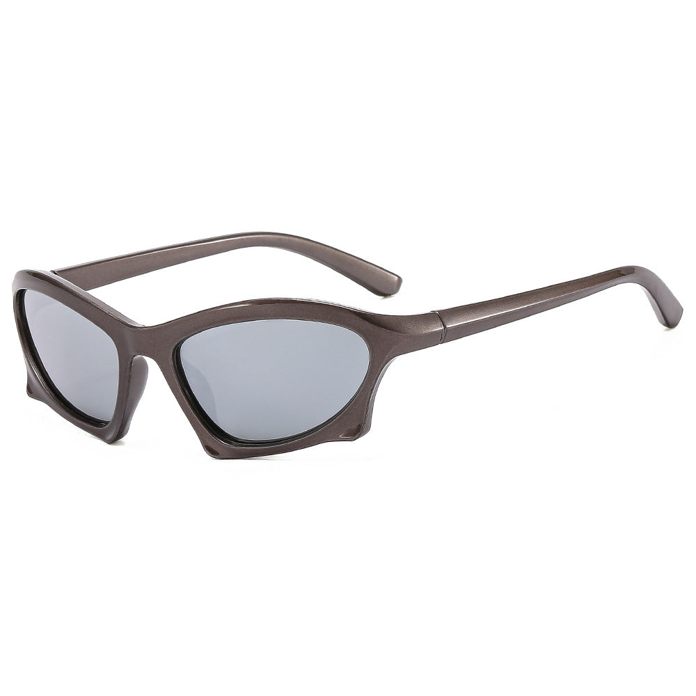 Damen Sportliche Sonnenbrille im trendy Gestaltung Karnz