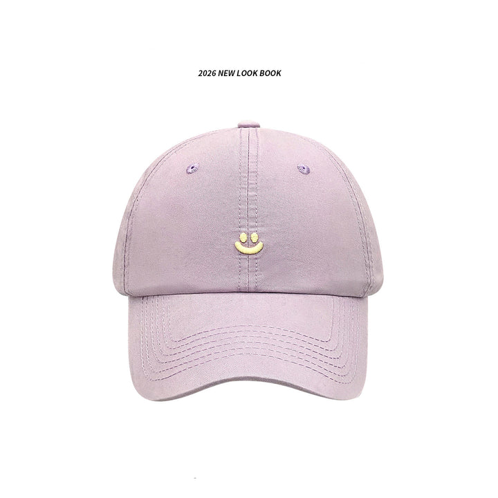 Minimalist Smile Bestickte Baseballkappe