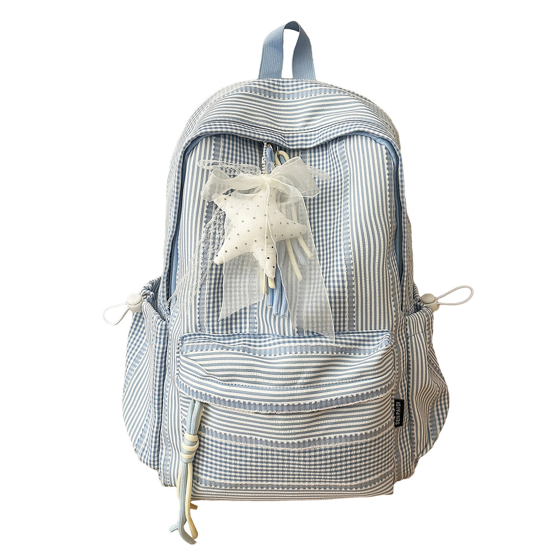 Stylische Gestreifte Rucksack