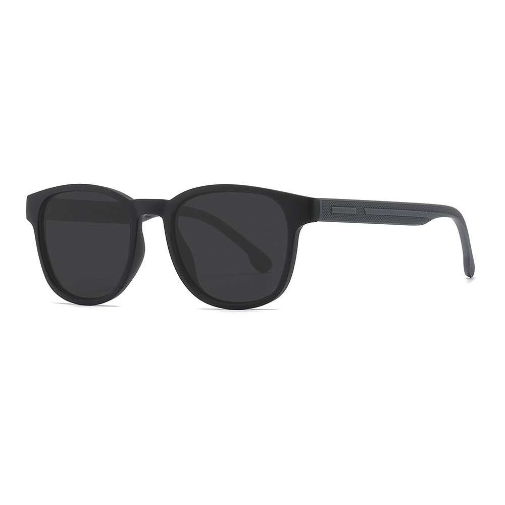 Damen elegante Sonnenbrille im minimalistischen Design Karnz