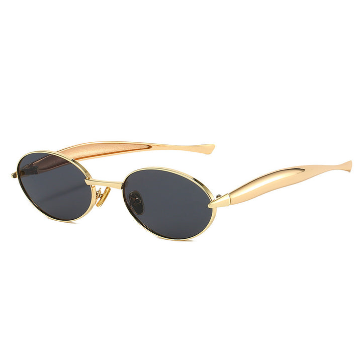 Elegante ovale Rahmen-Sonnenbrillen Karnz