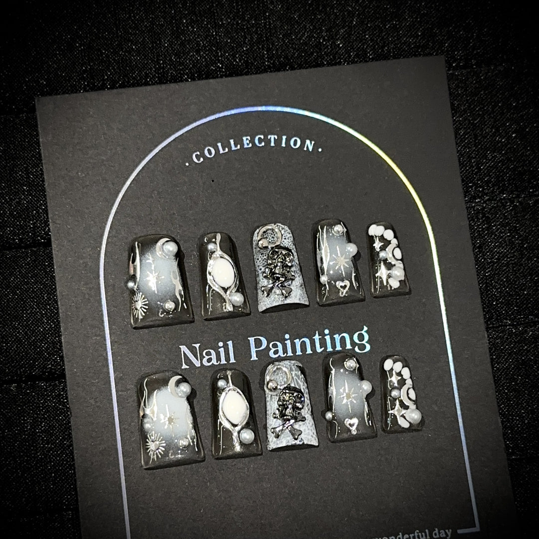 Künstlerische Nagelmalerei Kollektion