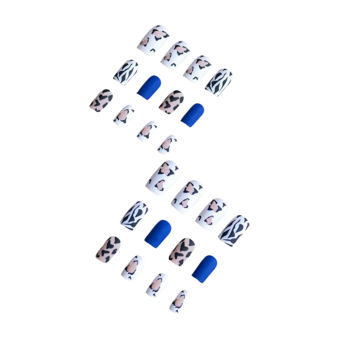 Kreatives Leopardenmuster Nagelkunstset
