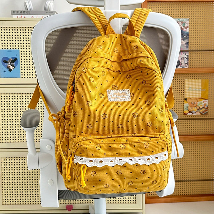 Süßer Floralprint-Rucksack