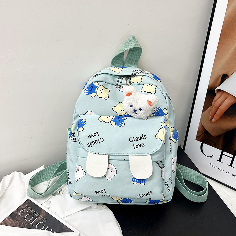 Niedlicher Plüschbär-Mini-Rucksack Karnz
