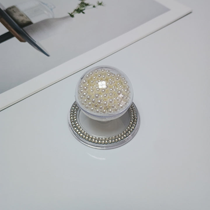 Dekorativer Beaded Kosmetikspiegel Karnz