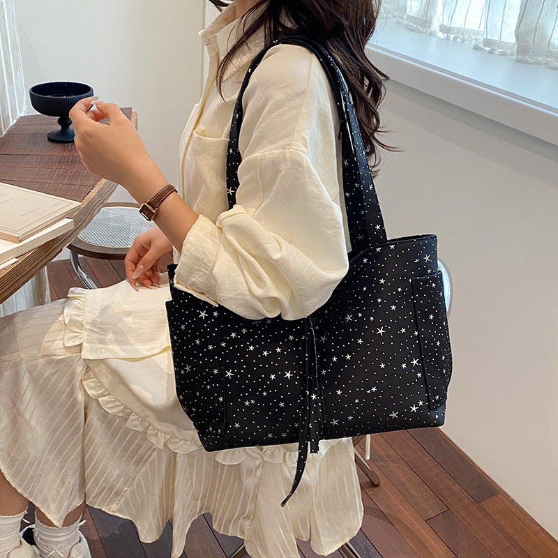 Vielseitige Sternenmuster Tote Bag
