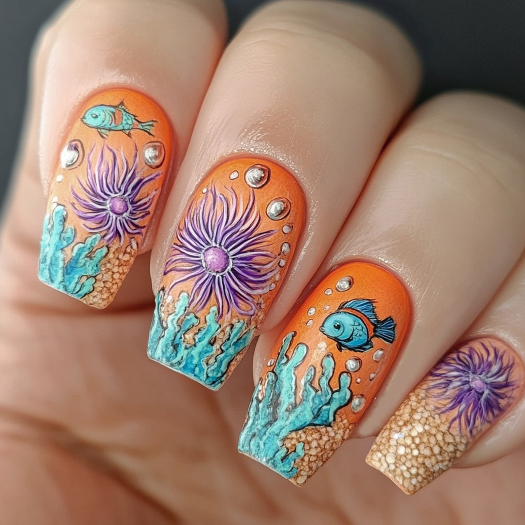 Kunstvolle Garten Nagelkunst Karnz