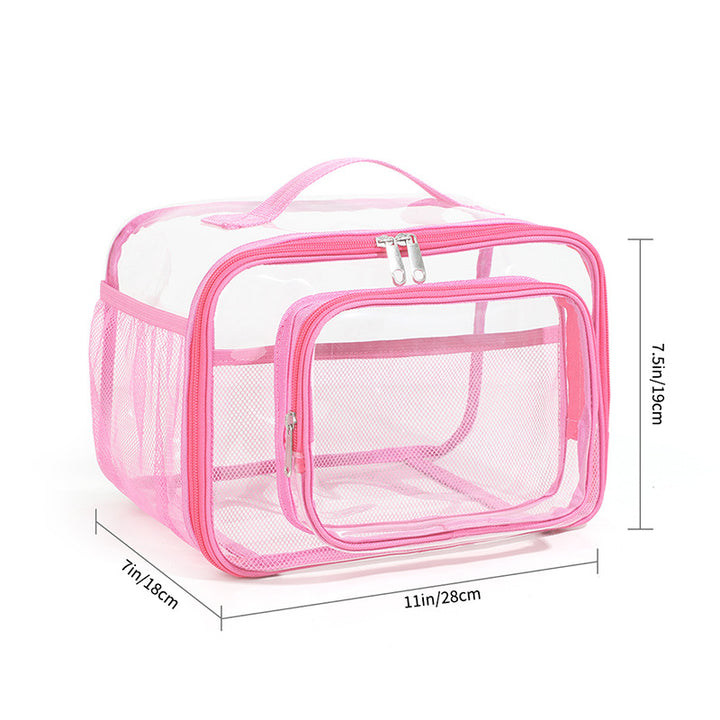 Damen Transparente Schulrucksack Karnz