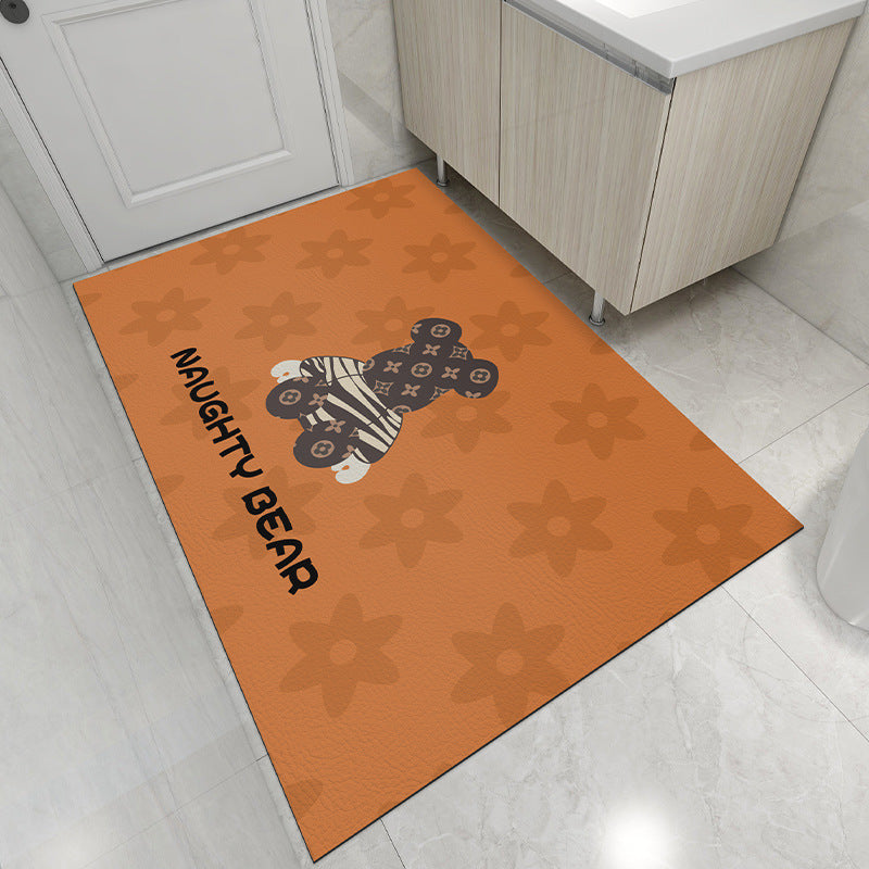 Abstract Design Badezimmermatte für das Badezimmer