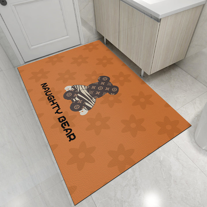 Abstract Design Badezimmermatte für das Badezimmer
