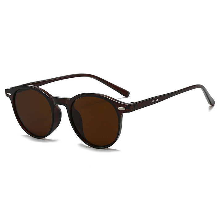 Modische runde Rahmen-Sonnenbrille