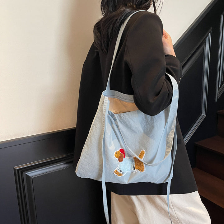 Niedliche Cartoon-Hund-Themen-Leinen-Tasche