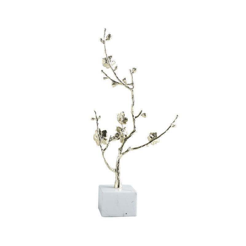 Elegante florale dekorative Skulptur