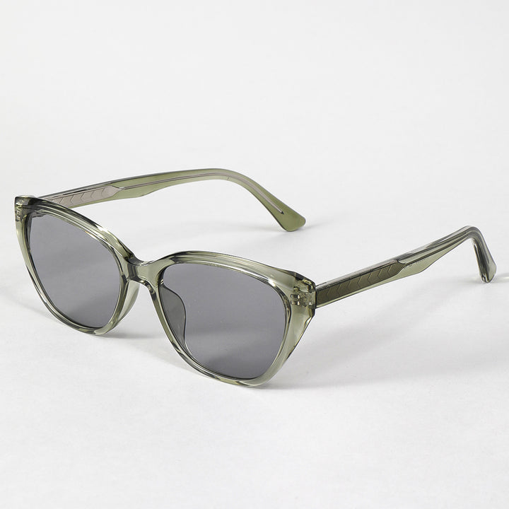 Damen moderne Sonnenbrille mit klassischem Schwung Karnz