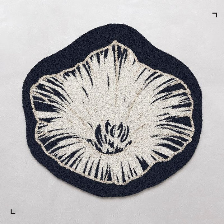 Blumenförmiger Teppich 1789754099