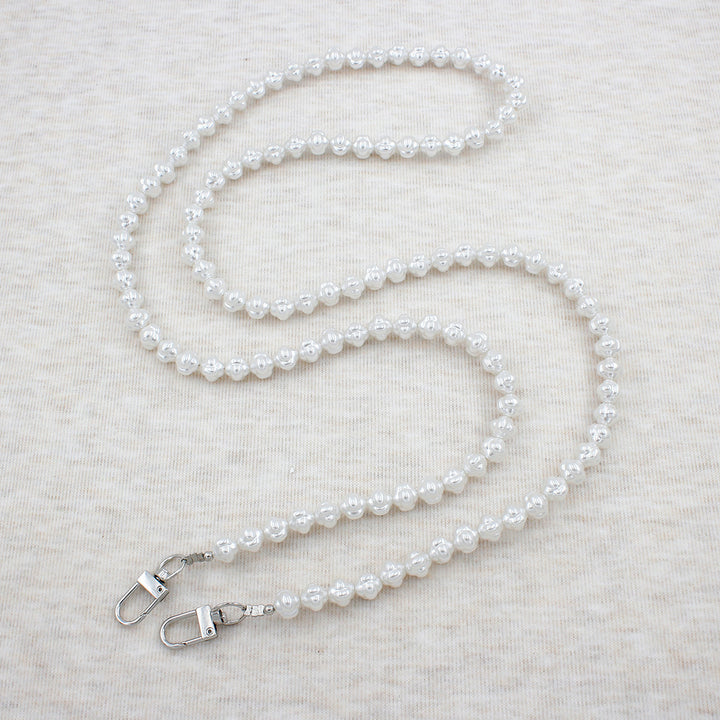 Elegante Perlen Brillen Kette Karnz