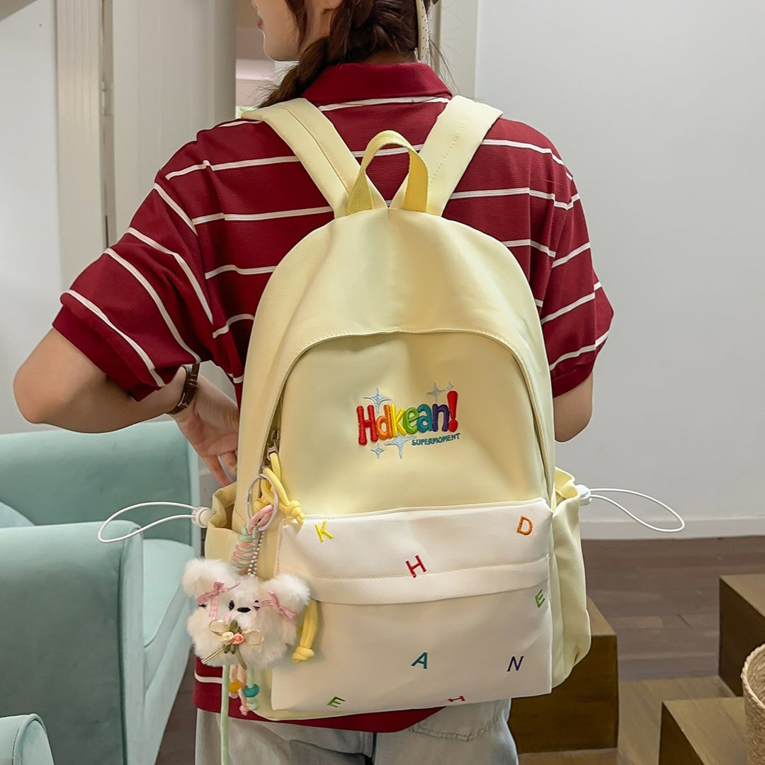 Verspielter Grafik-Rucksack Karnz