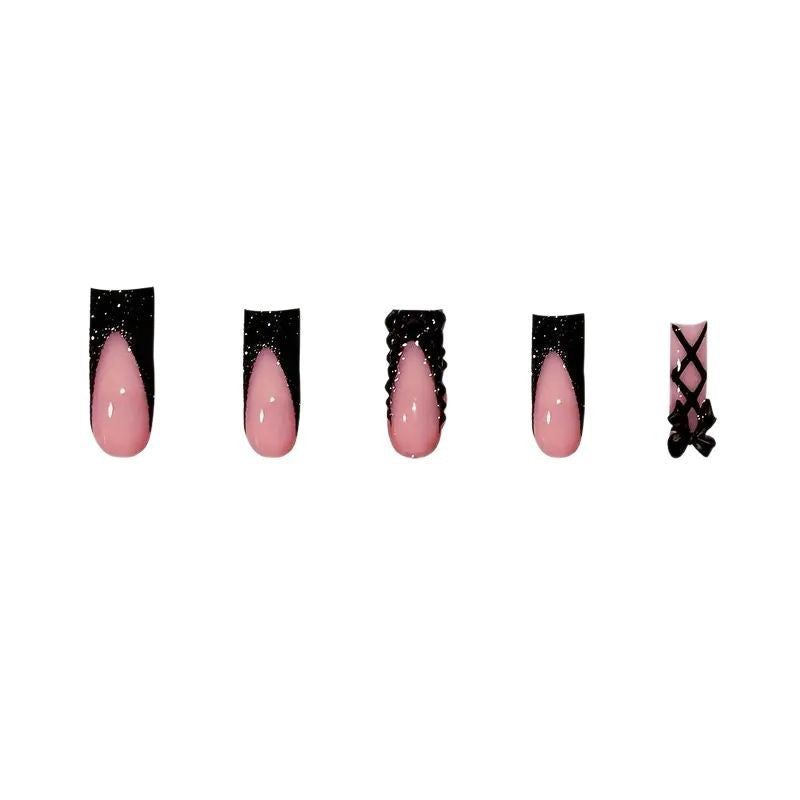 Glamouröse 3D Nagelkunst Verlängerungen Karnz