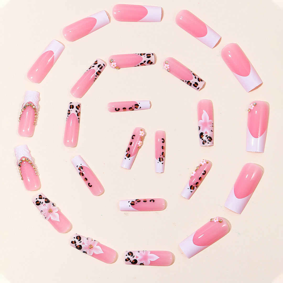 Dekorative florale Acryl-Nagelverlängerungen Karnz 1789713530