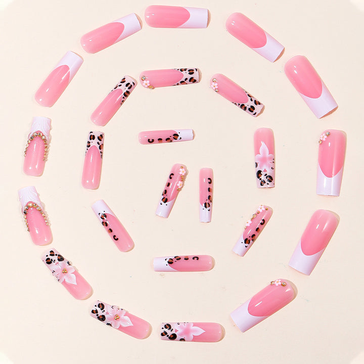 Dekorative florale Acryl-Nagelverlängerungen Karnz 1789713530