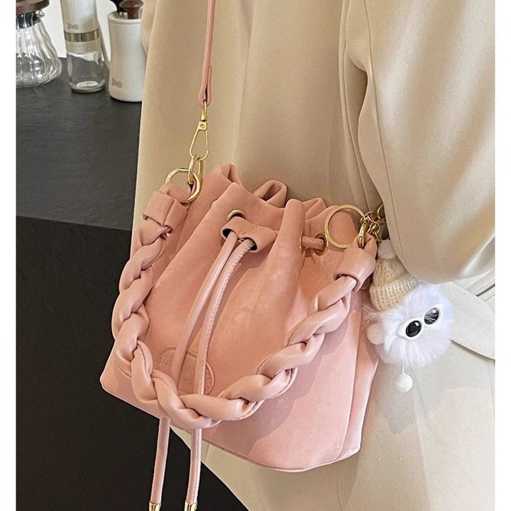 Stylische gehäkelte Schultertasche Karnz