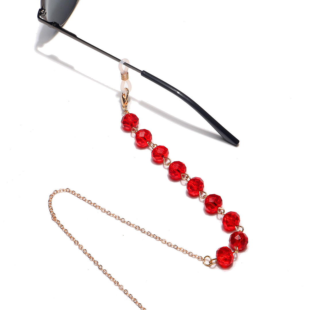 Glamouröse Brillen Kette Karnz