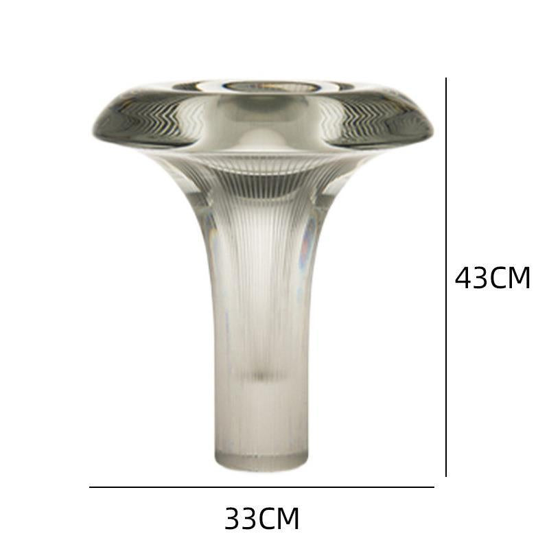 Künstlerische Glas Tischlampe