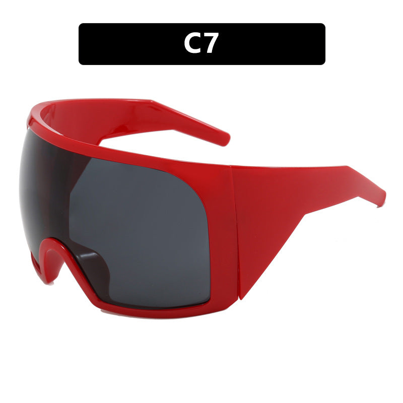 Damen sportliche Sonnenbrille mit aerodynamischem Design Karnz