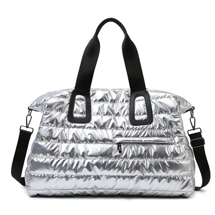 Stylische Puffer-Wochenend-Tasche