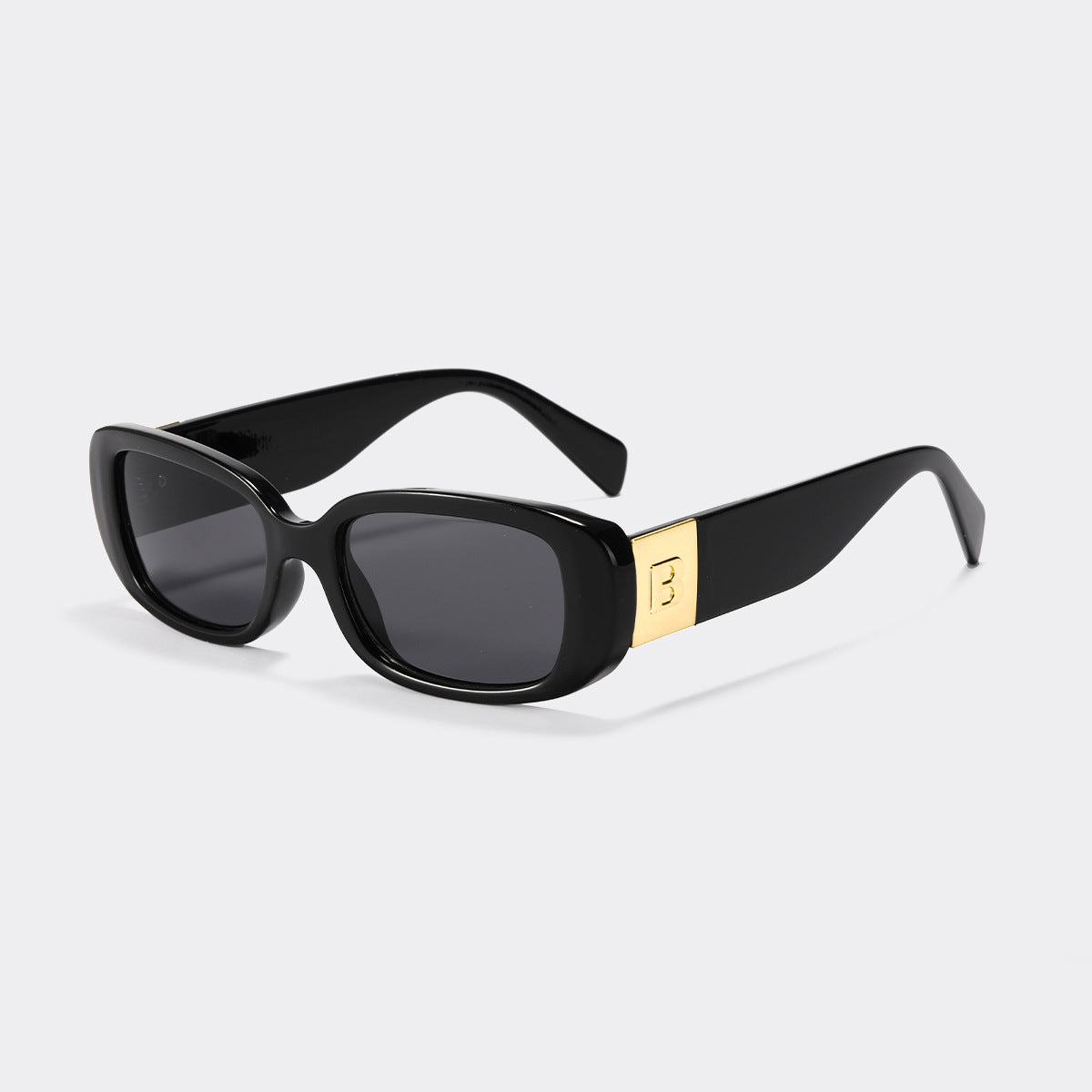 Damen trendige Sonnenbrille mit modischem Klarglasrahmen und UV-Schutz Karnz